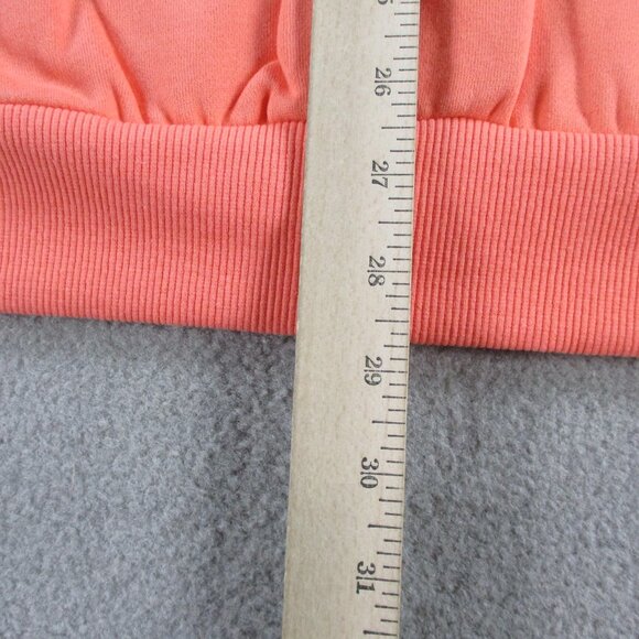 COMFRT Hoodie Adult Large Coral Orange Fleece Signature Sweatshirt Limited Ed - Picture 10 of 11
